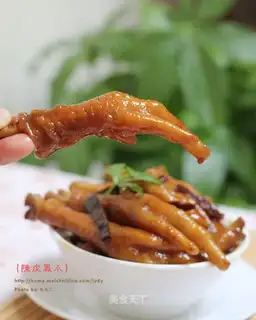 tangerine peel chicken feet
