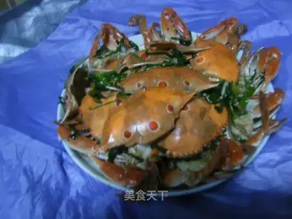 stir-fried crab