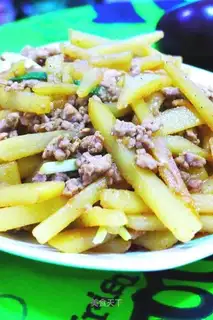 Home-cooked potatoes