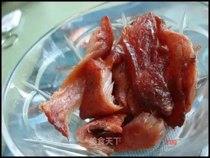 barbecued pork