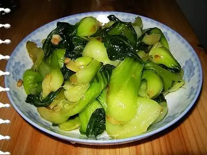 Garlic fragrant Shanghai green