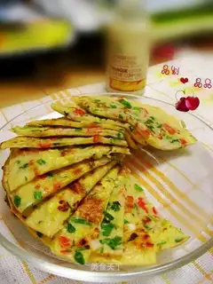 Three fresh cereals egg cake