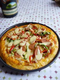 Chicken leg assorted pizza