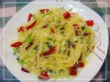 hot and sour potato silk