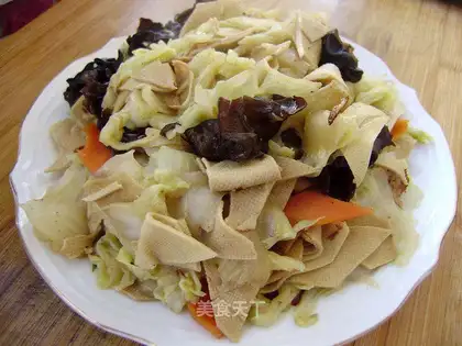 stir-fried Chinese cabbage