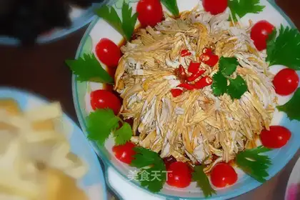 Weird shredded chicken