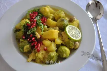 cabbage and potato curry
