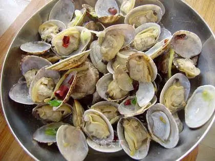 stir-fried clams