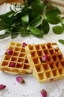Rose waffles