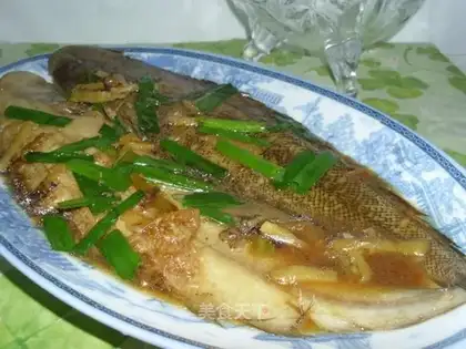 Scallion ginger longli fish