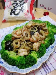Shacha assorted fried noodles