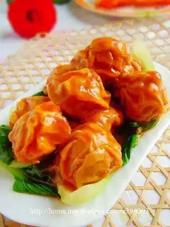 Oil gluten stuffed meat