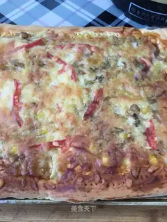 Chicken pizza