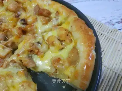 Chicken pizza in Orleans