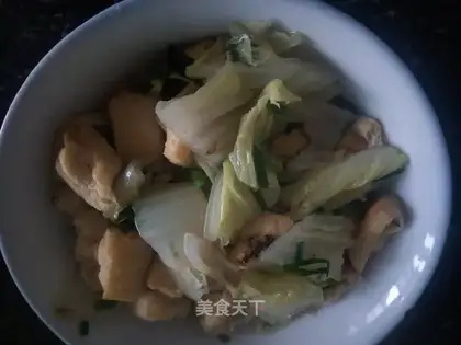 Bean-cooked tofu