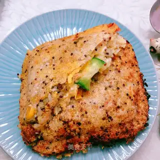 Quinoa eggburger