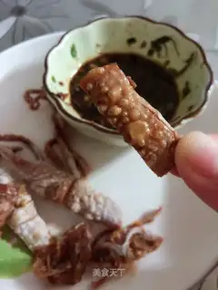 Roasted squid