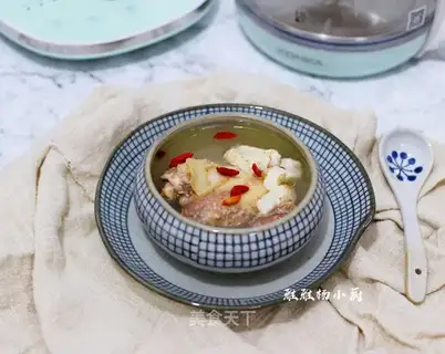 Fish gel soup