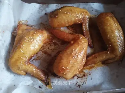 Roasted chicken wings