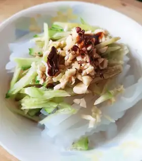 Homemade pea powder