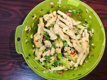 Lemon chicken claws