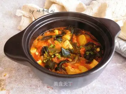 Hot cabbage stew