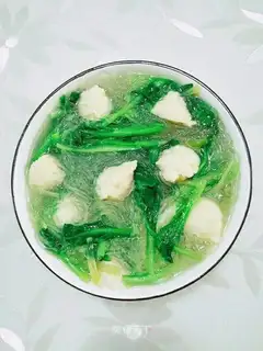 Fishball soup