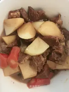 Potato radish beef