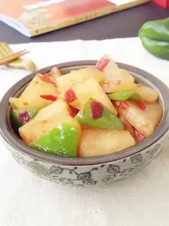 Bean petals for radish