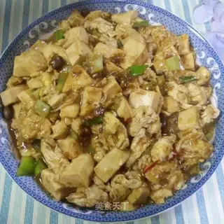 ♪ Sweet-noodle-egg-burned tofu ♪