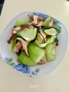 Fry mushrooms