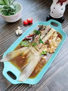 Burning fish tails