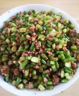 Garlic fried meat