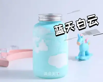 Blue sky clouds