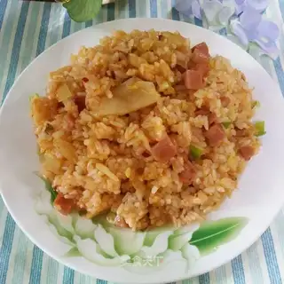 Ham sausage and cabbage