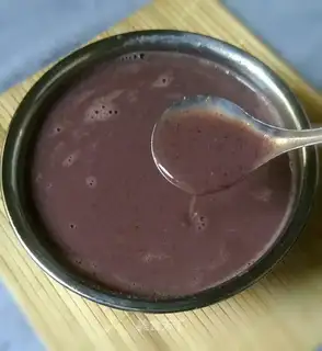 Black bean, black rice, red date