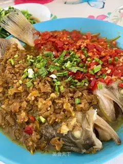 Double pepper steam fish
