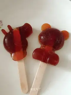 Caramel lollipop