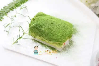 A towel roll cake