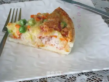 Rice cheese pizza