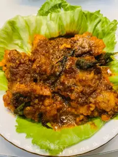 Salted egg ribs