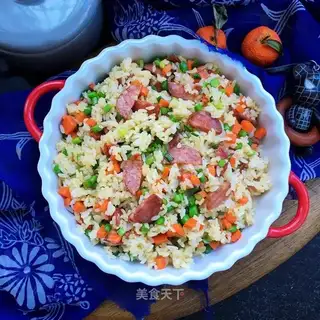 Weenie garlic and rice