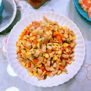 Soy-dried chicken gravy