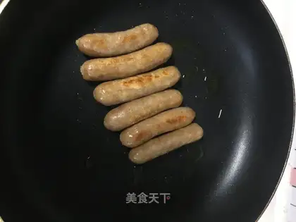 Homemade sausages