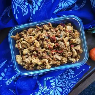 Spicy meat