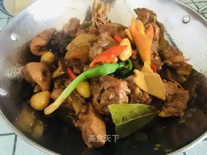 Dried beer duck