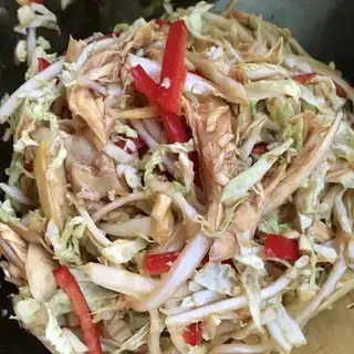 Salt chicken cabbage