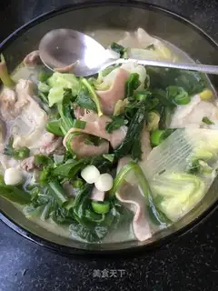 The lamb soup bowl