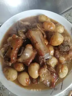 Burning Quail eggs