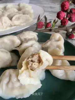 A radish dumpling